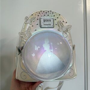 Wicked Loungefly Glinda Iridescent Backpack
